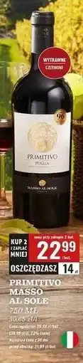 Biedronka Wino Primitivo Puglia oferta