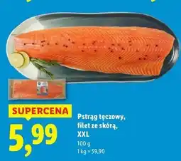 Lidl Pstrąg łososiowy filet ze skórą oferta