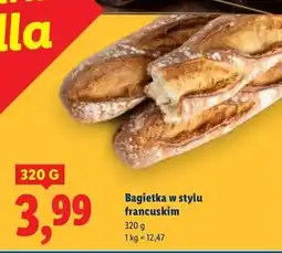 Lidl Bagietka w stuly francuskim oferta