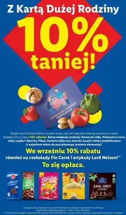 Lidl Herbata earl grey Lord Nelson oferta