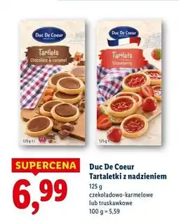 Lidl Tartaletki czekoladowe Duc De Coeur oferta