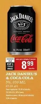 Biedronka Drink Jack Daniel's & Cola oferta