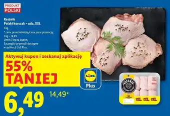 Lidl Polski kurczak - uda XXL oferta