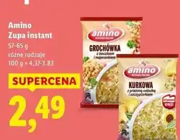 Lidl Zupa kurkowa z prażoną cebulką i szczypiorkiem Amino oferta