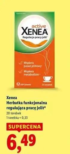 Lidl Herbata Xenea Active oferta