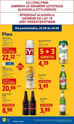 Lidl Piwo Kozel Lezak oferta