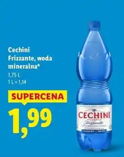 Lidl Woda wysokonasycona Muszyna Cechini oferta
