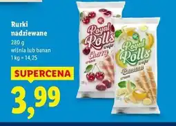Lidl Rurki bananowe Royal oferta