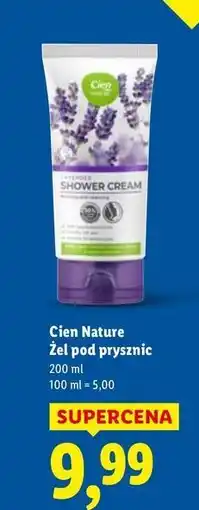 Lidl Żel pod prysznic lawendowy Cien oferta