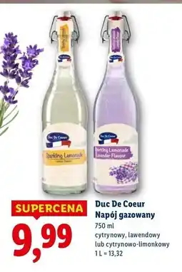 Lidl Lemoniada lawendowa Duc De Coeur oferta