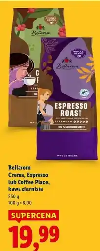 Lidl Kawa coffee place Bellarom oferta