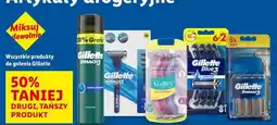 Lidl Maszynka do golenia + 7 ostrzy Gillette Sensor 3 oferta