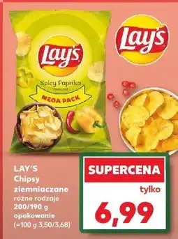 Kaufland Chipsy Lay's różne rodzaje oferta