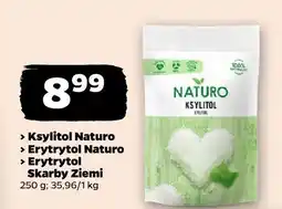 Netto Zamiennik cukru: ksylitol lub erytrytol Naturo oferta