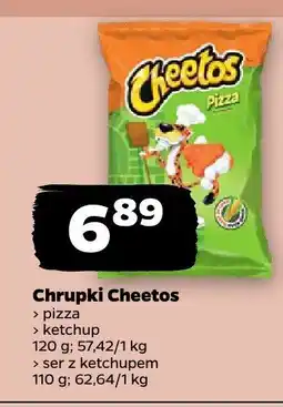 Netto Chrupki Cheetos pizza, ketchup oferta