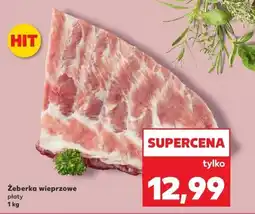 Kaufland Żeberka wieprzowe płaty Kaufland oferta