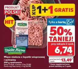 Kaufland Mięso mielone z łopatki wieprzowej Kaufland oferta