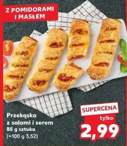 Kaufland Przekąska z salami, serem, pomidorami i masłem Kaufland oferta