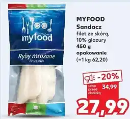 Kaufland Sandacz filet ze skórą MyFood oferta