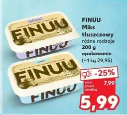 Kaufland Miks tłuszczowy Finuu oferta