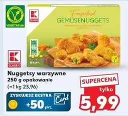 Kaufland Nuggetsy warzywne K-Classic oferta