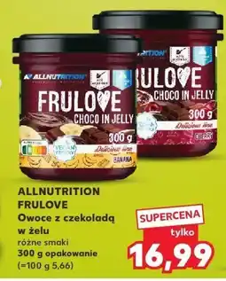Kaufland Owoce z czekoladą w żelu, różne smaki Allnutrition oferta