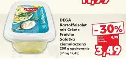 Kaufland Sałatka ziemniaczana DEGA Kartoffelsalat mit Creme Fraiche oferta