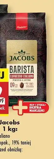 Biedronka Kawa ziarnista Jacobs Barista Editions: Espresso Italiano oferta