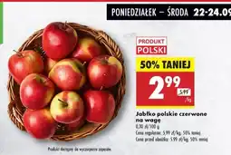 Biedronka Jabłko polskie czerwone na wagę Biedronka oferta