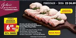 Biedronka Udo lub podudzie kurczaka pakowane próżniowo Kraina Mięs Mega Paka oferta