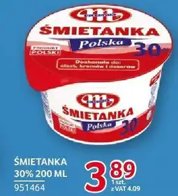 Selgros Śmietanka 30% Mlekovita oferta