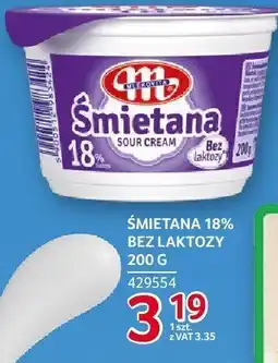 Selgros Śmietana 18% bez laktozy Mlekovita oferta