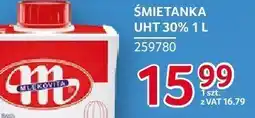 Selgros Śmietanka UHT 30% Mlekovita oferta