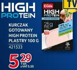 Selgros Kurczak gotowany high protein plastry Duda oferta