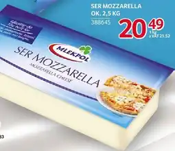 Selgros Ser mozzarella Mlekpol oferta