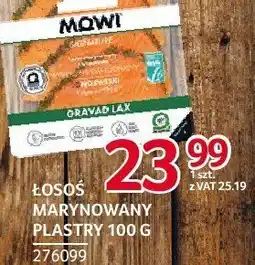 Selgros Łosoś marynowany plastry MOWI oferta