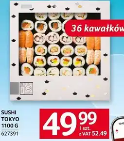 Selgros Sushi Tokyo zestaw 36 kawałków oferta