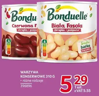 Selgros Warzywa konserwowe Bonduelle oferta