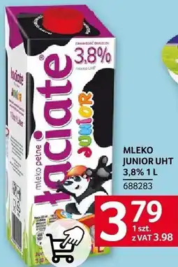 Selgros Mleko Junior UHT 3,8% 1l Łaciate oferta
