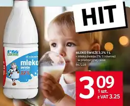 Selgros Mleko świeże 3,2% Selgros oferta