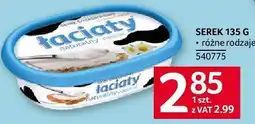 Selgros Serek 135g różne rodzaje Łaciaty oferta