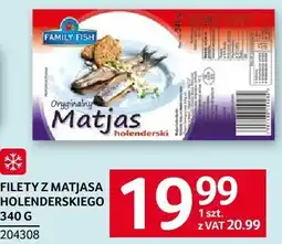 Selgros Filety z matjasa holenderskiego 340g Selgros oferta