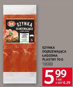Selgros Szynka dojrzewająca łagodna plastry Selgros oferta