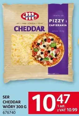 Selgros Ser Cheddar wiórki 300g Mlekovita oferta