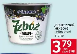 Selgros Jogurt 7 zbóż men Bakoma oferta