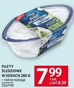 Selgros Filety śledziowe w sosach 280g Lisner oferta
