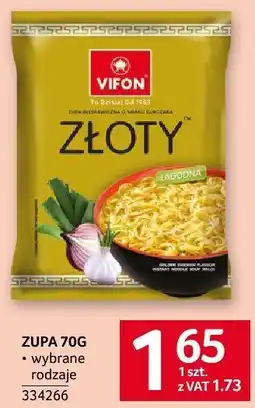 Selgros Zupa Złoty Vifon oferta