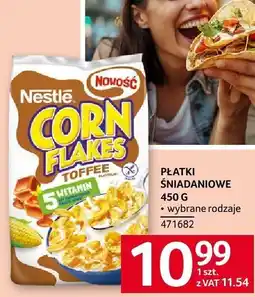 Selgros Płatki śniadaniowe Corn Flakes Toffee Nestle oferta