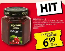 Selgros Żurawina Rolnik 300g oferta