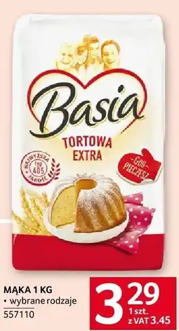 Selgros Mąka Basia 1kg oferta